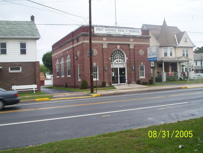 Nescopeck, PA: First National Bank in Nescopeck, PA