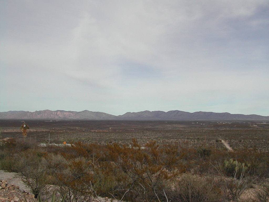 Tombstone, AZ: view from tombstone cemetary