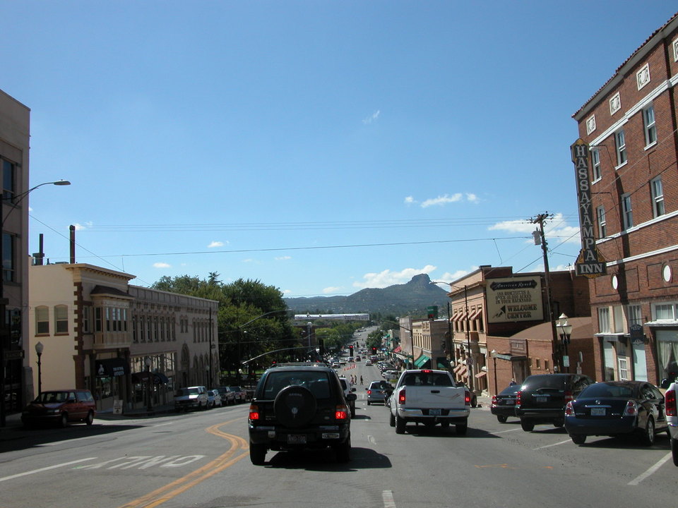 Prescott, AZ: entering downtown prescott