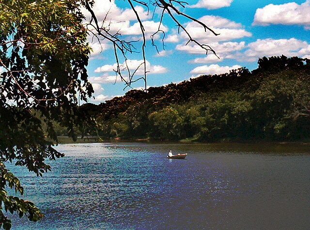 Kankakee, IL: Kankakee River in Kankakee, IL