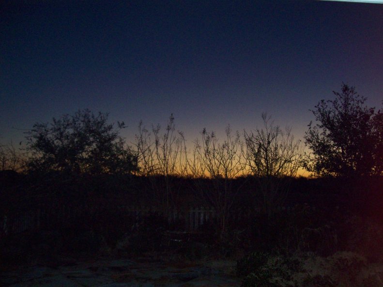 Van Alstyne, TX: beautiful sunrise on the ranch in van alstyne