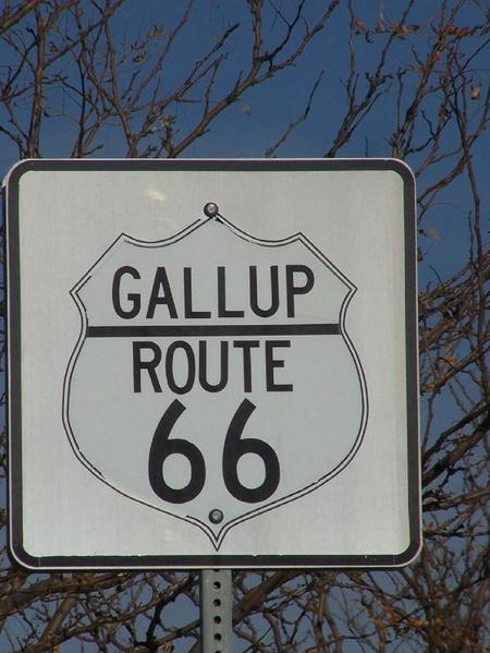 Gallup, NM: Gallup Route 66 Sign