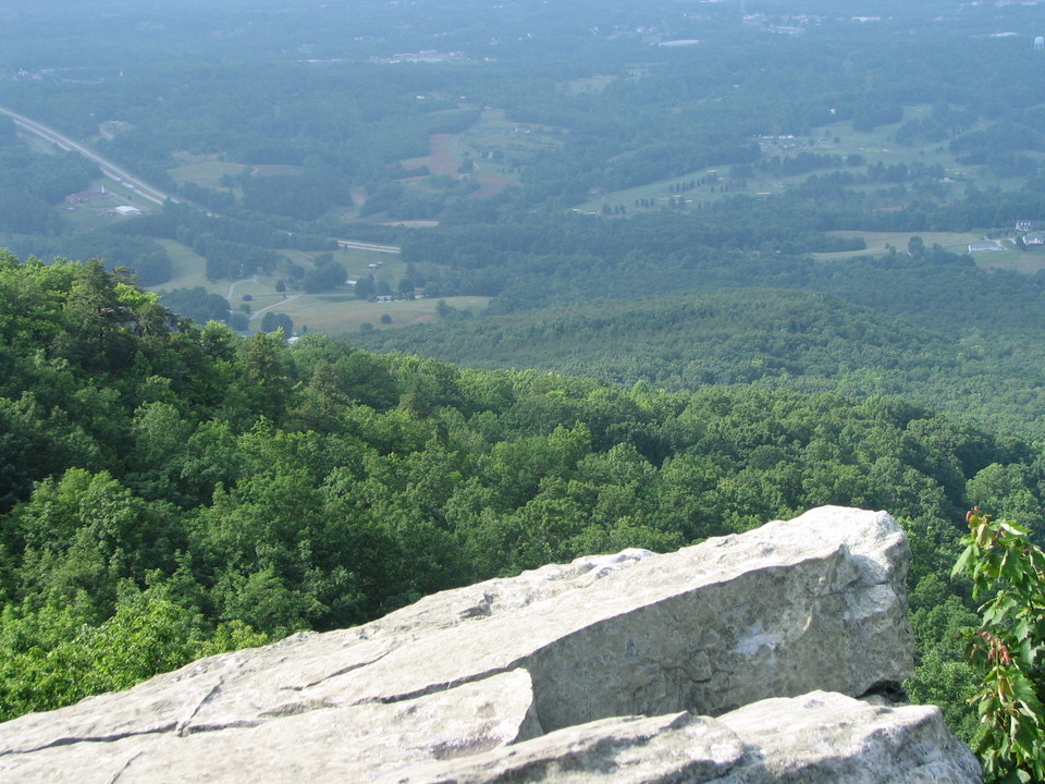 Pilot Mountain, NC: View From top of Piot Mountain