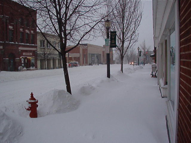 St. Clairsville, OH: This was taken during the snow storm on February 2003.
