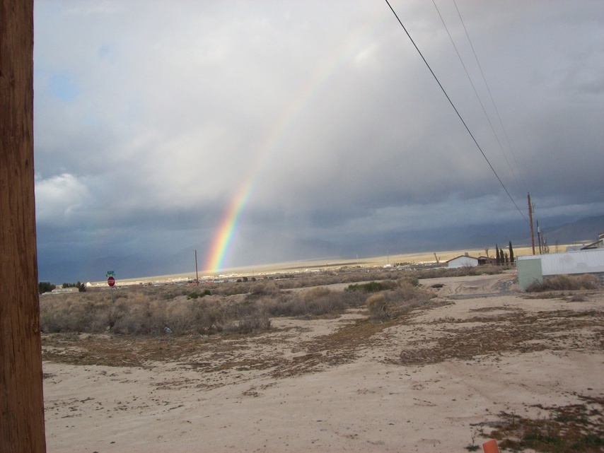 Pahrump, NV: beautiful rainbow