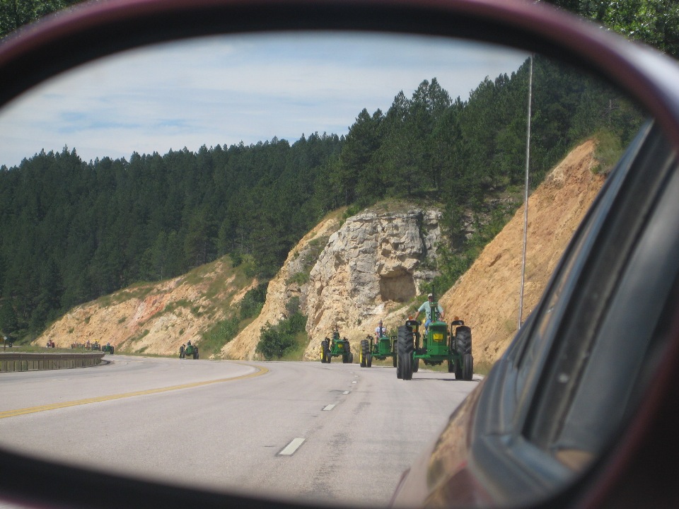Spearfish, SD: Black Hills Tractor Rally, Boulder Canyon, SD