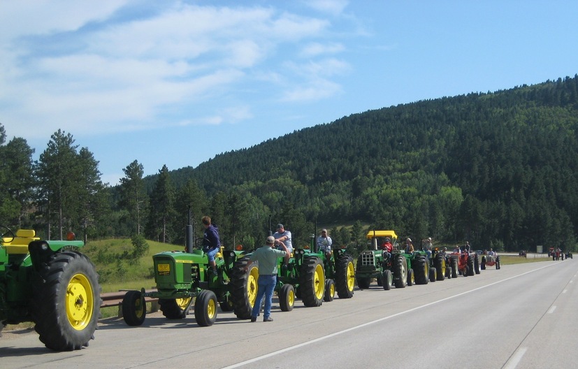 Spearfish, SD: Black Hills Tractor Rally, Spearfish, SD