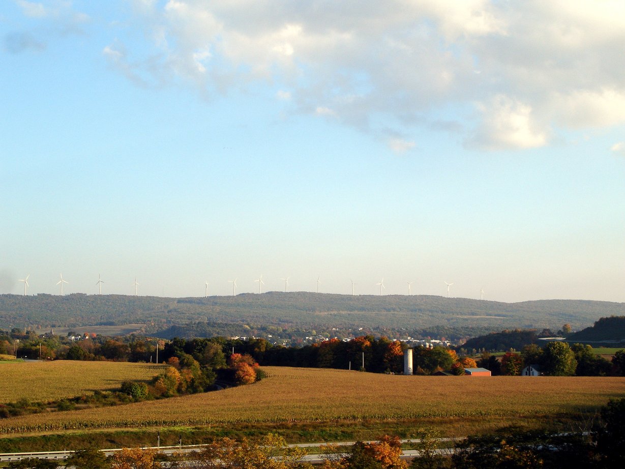 Meyersdale, PA: View of Meyersdale from Salisbury Viaduct