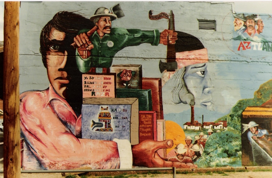 Superior, AZ: Uptown mural circa 1983-84