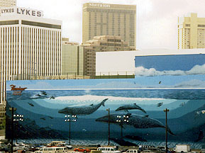 New Orleans, LA: Whale Mural - New Orleans