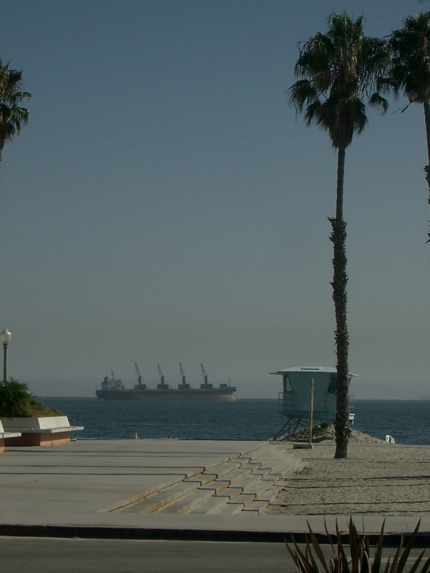 Long Beach, CA: Atlantic Ocean from Belmont Shore