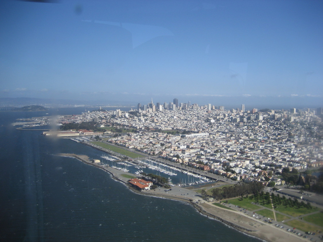 San Francisco, CA: The city from the air