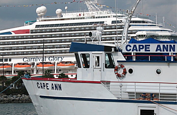 Cape Canaveral, FL: The Cape Ann and the Carnival Glory