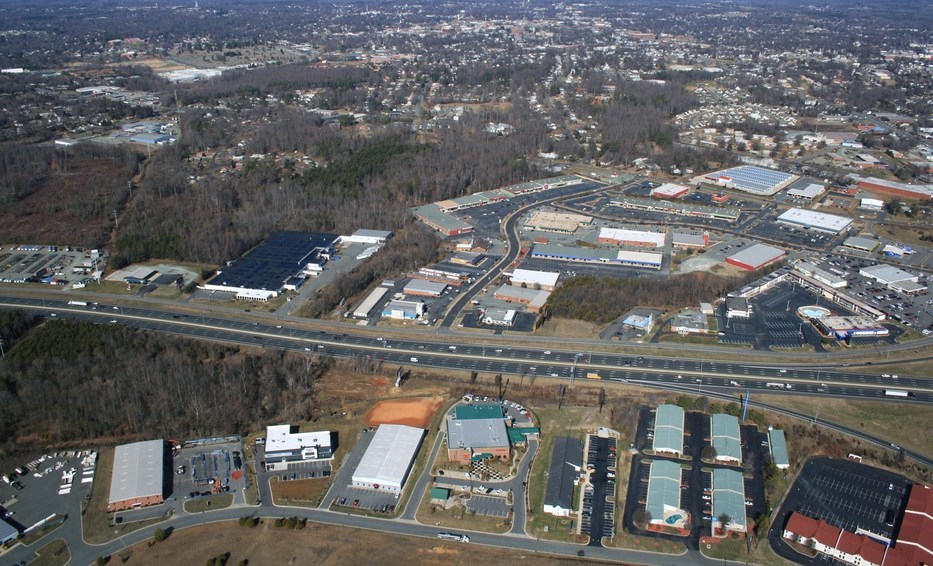 Burlington, NC: Burlington Aerial View