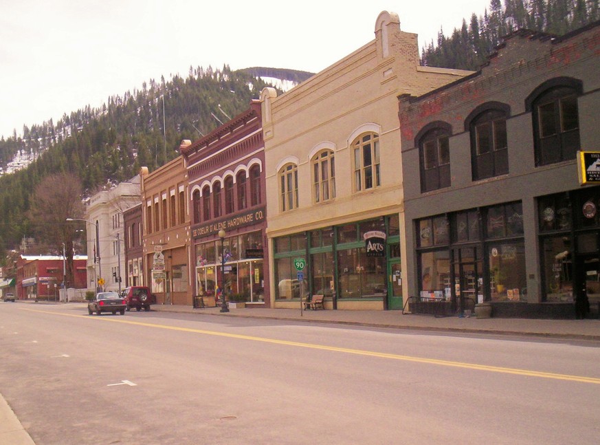 Wallace, ID: Sunday Afternoon in Wallace, Idaho