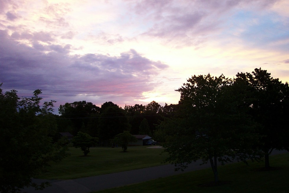 Kernersville, NC: May 23, 2008 sunrise, absolutely gorgeous!