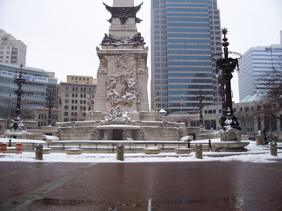 Indianapolis, IN: Dowtown Indianapolis "Winter"