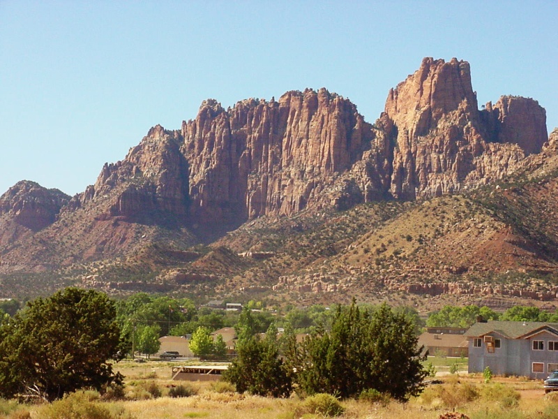 Colorado City, AZ : Colorado city cliffs photo, picture, image (Arizona