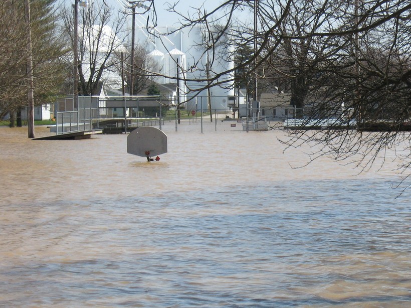 Orleans, IN: flood of 08