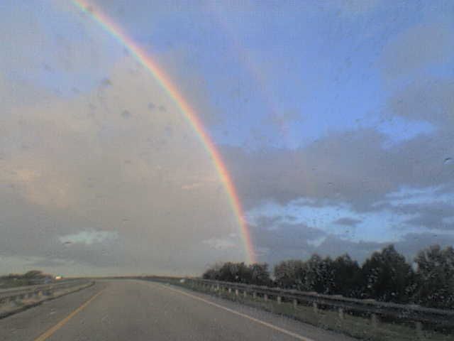 Titusville, FL: Touchable Rainbow