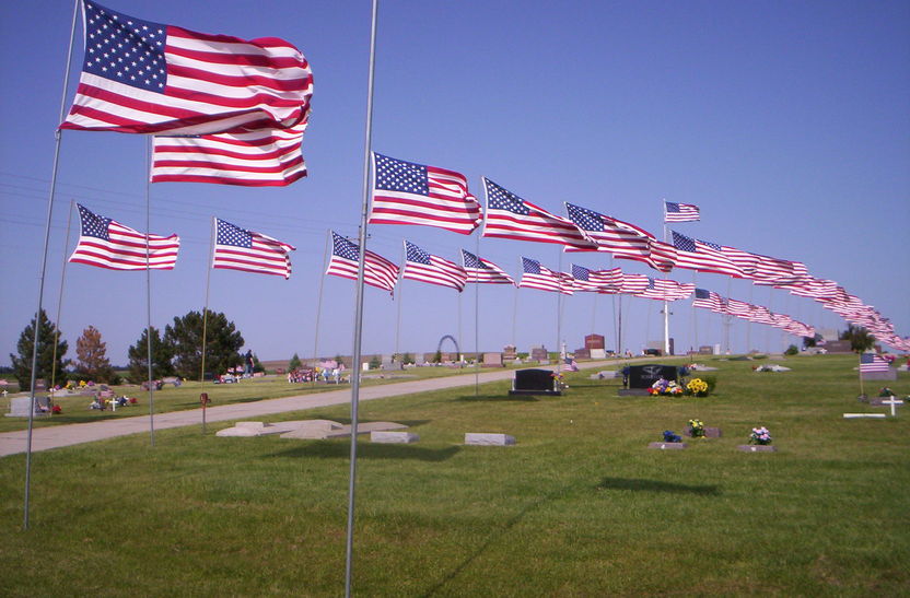 Creston, NE: Creston, Nebraska FAIRVIEW CEMETERY Memorial Day 2008