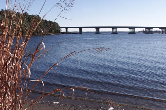 Jacksonville, NC: Louis Sewell Jr. Bridge, Highway 17 Bypass over New River