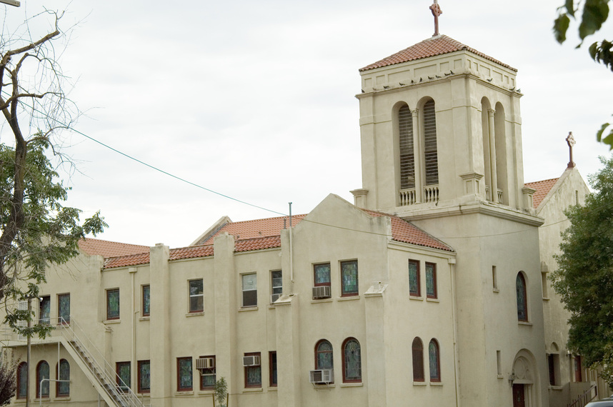 Delano, CA Down Town Delano Church photo, picture, image (California