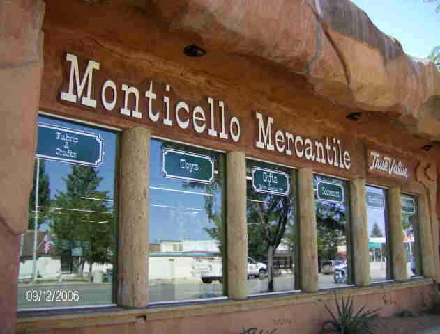 Monticello, UT: Downtown Monticello Mercantile