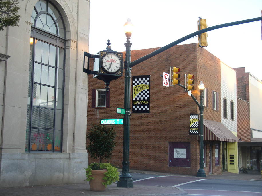Concord, NC: a corner of downtown concord nc