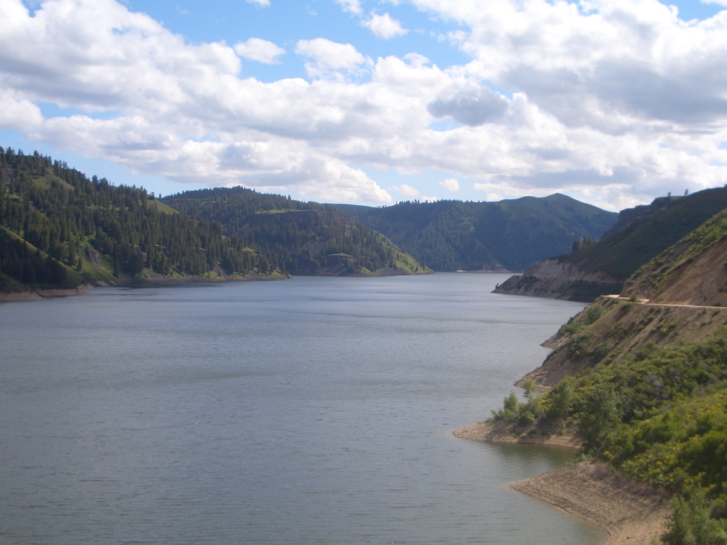 Mountain Home, ID : Anderson Ranch Reservoir, 25 miles north of ...