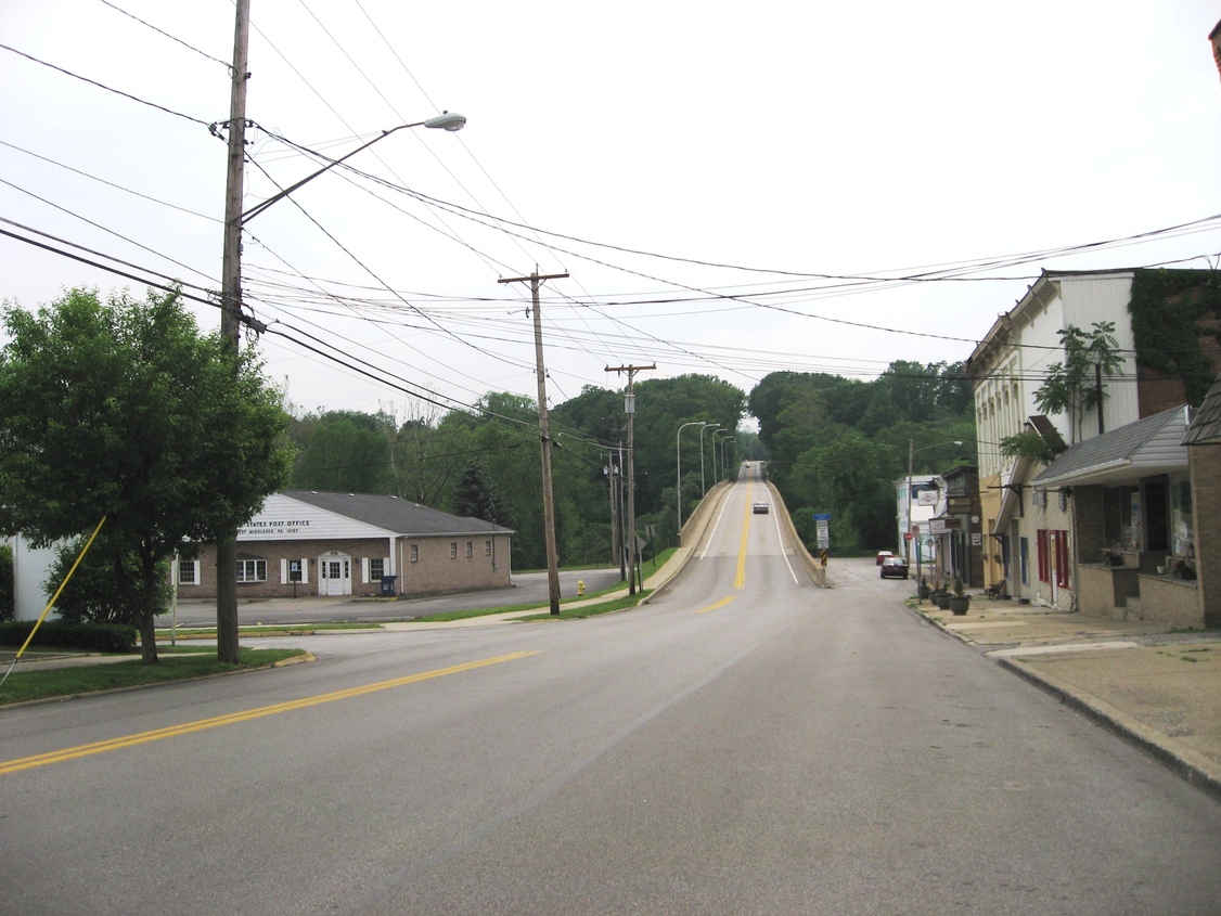 West Middlesex, PA : Viaduct on RT. 318 looking west. photo, picture