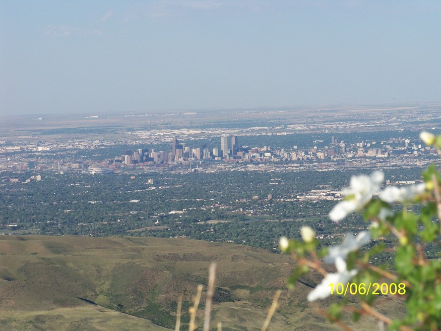 Denver, CO: Mount Morrison Overlooking Denver
