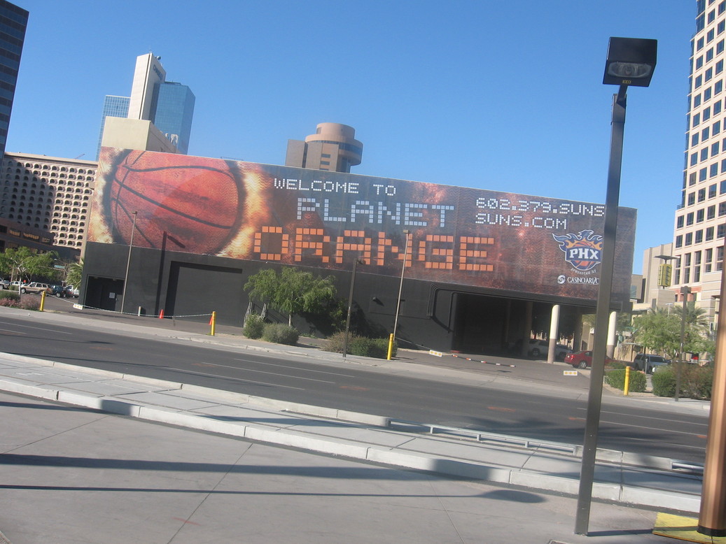Phoenix, AZ: Across the street from U.S. Airways Center