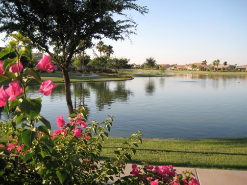 Sun Lakes, AZ: Diamond Lake in Oakwood Country Club