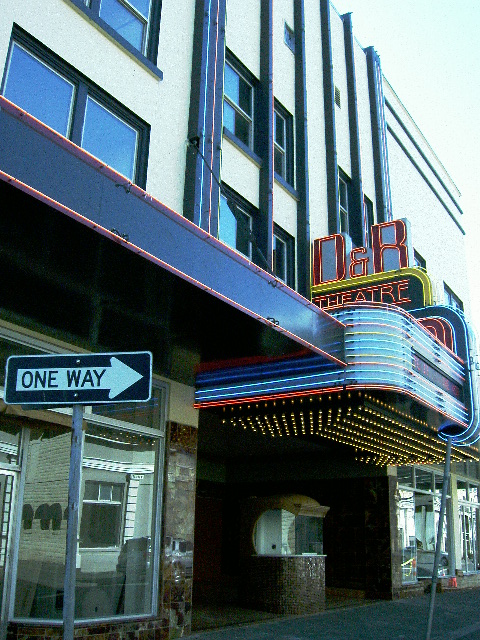 Aberdeen, WA: newly restored D&R Theatre, Aberdeen