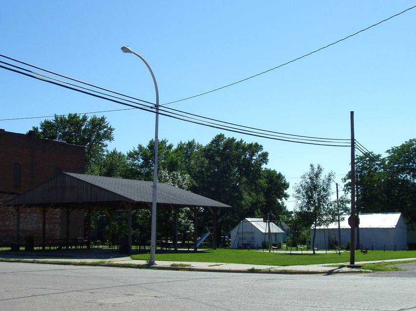 Jamaica, IA Downtown Park photo, picture, image (Iowa) at