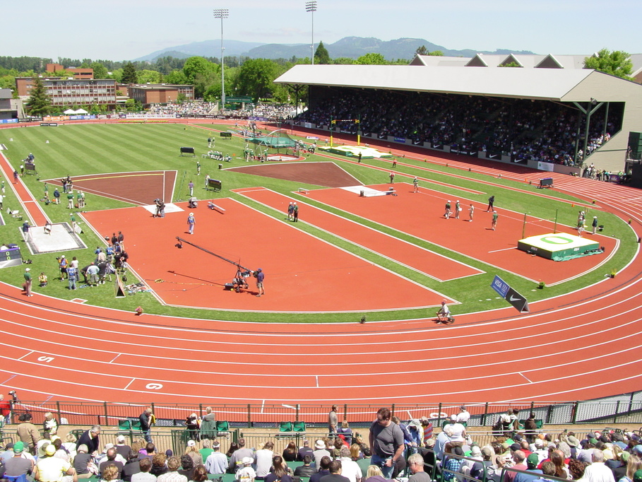 Eugene, OR: Hayward Field at the Prefontain Classic (Ready for the Trials!)