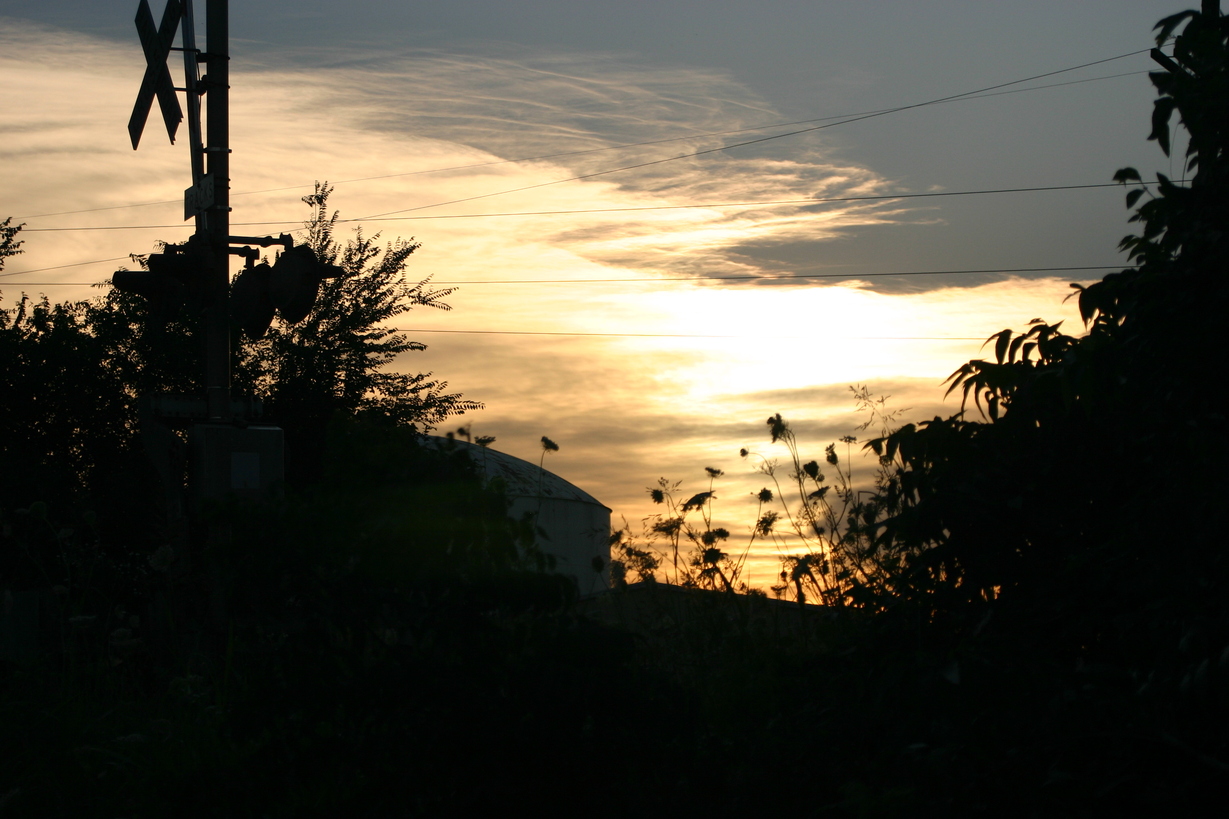 Bartlesville, OK: Sunset from Bartlesville
