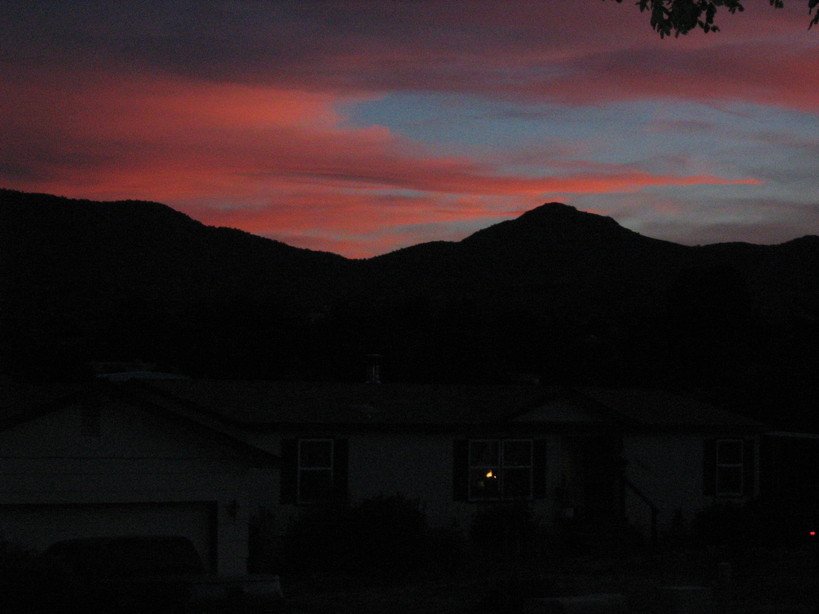 Dewey-Humboldt, AZ: arizona sunset in dewey