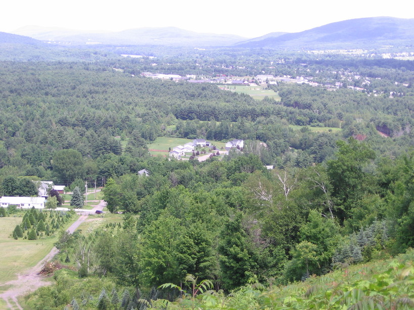 Milton, VT : View of Milton from Cobble Hill photo, picture, image ...