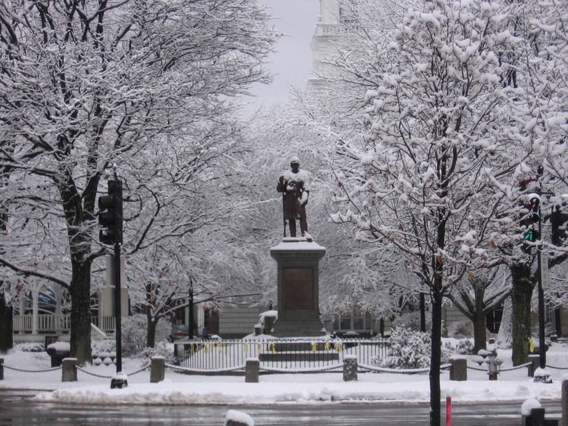 Keene, NH: Central Square, Winter 2008