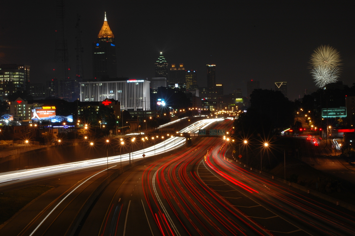 Atlanta, GA: Fireworks at Atlanta