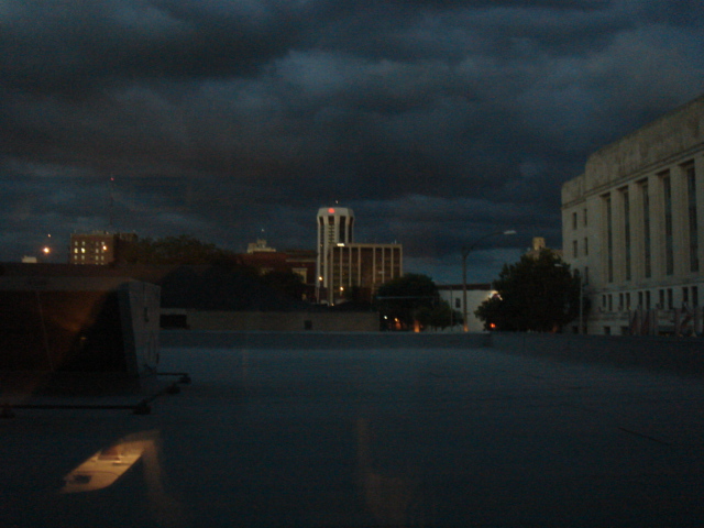 Springfield, IL: Rooftop View of the City