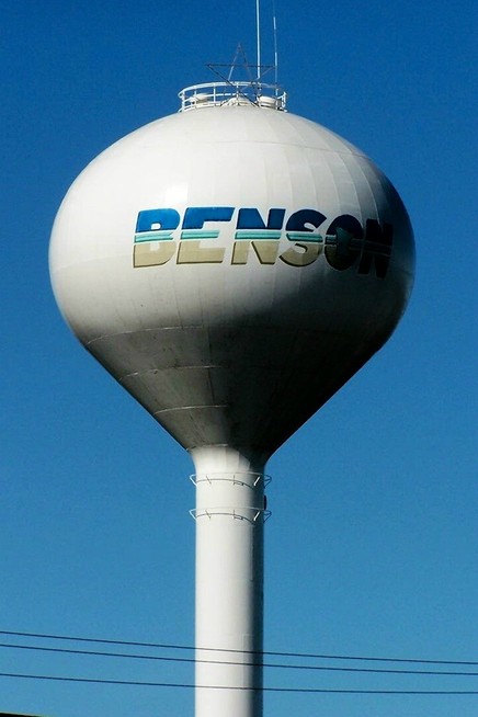 Benson, MN: Water Tower, Benson, Minnesota