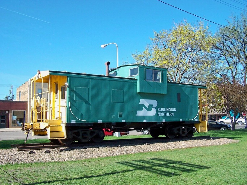 Benson, MN: Railroad Caboose, Benson, Minnesota