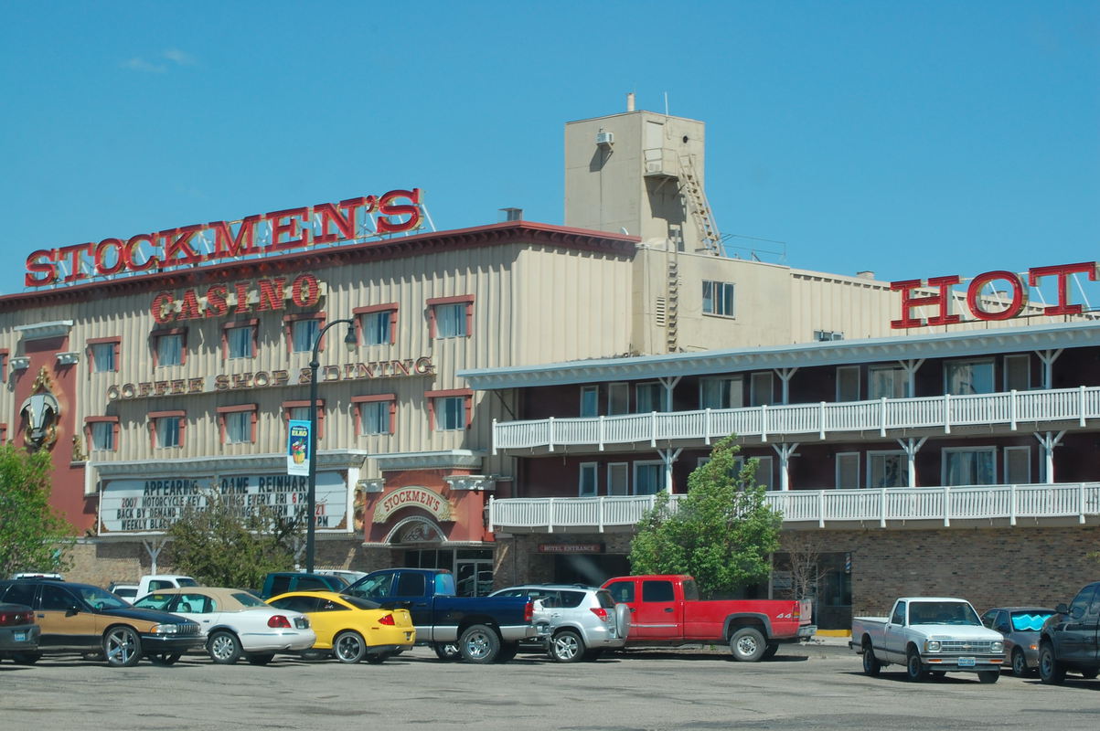 Elko, NV: a view of downtown area