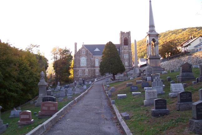Jim Thorpe, PA: Mauch Chunk Cemetery-St John's Lutheran Church