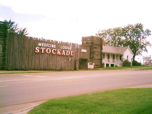 Medicine Lodge, KS: Stockade in Medicine Lodge