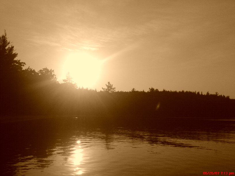 Sullivan, ME: July 2007 Flanders Pond, Sullivan