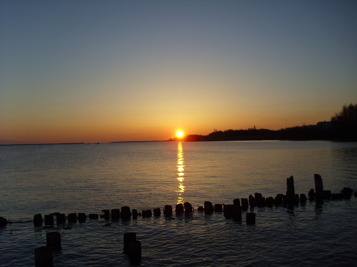 Ashland, WI: Sunrise over Lake Superior